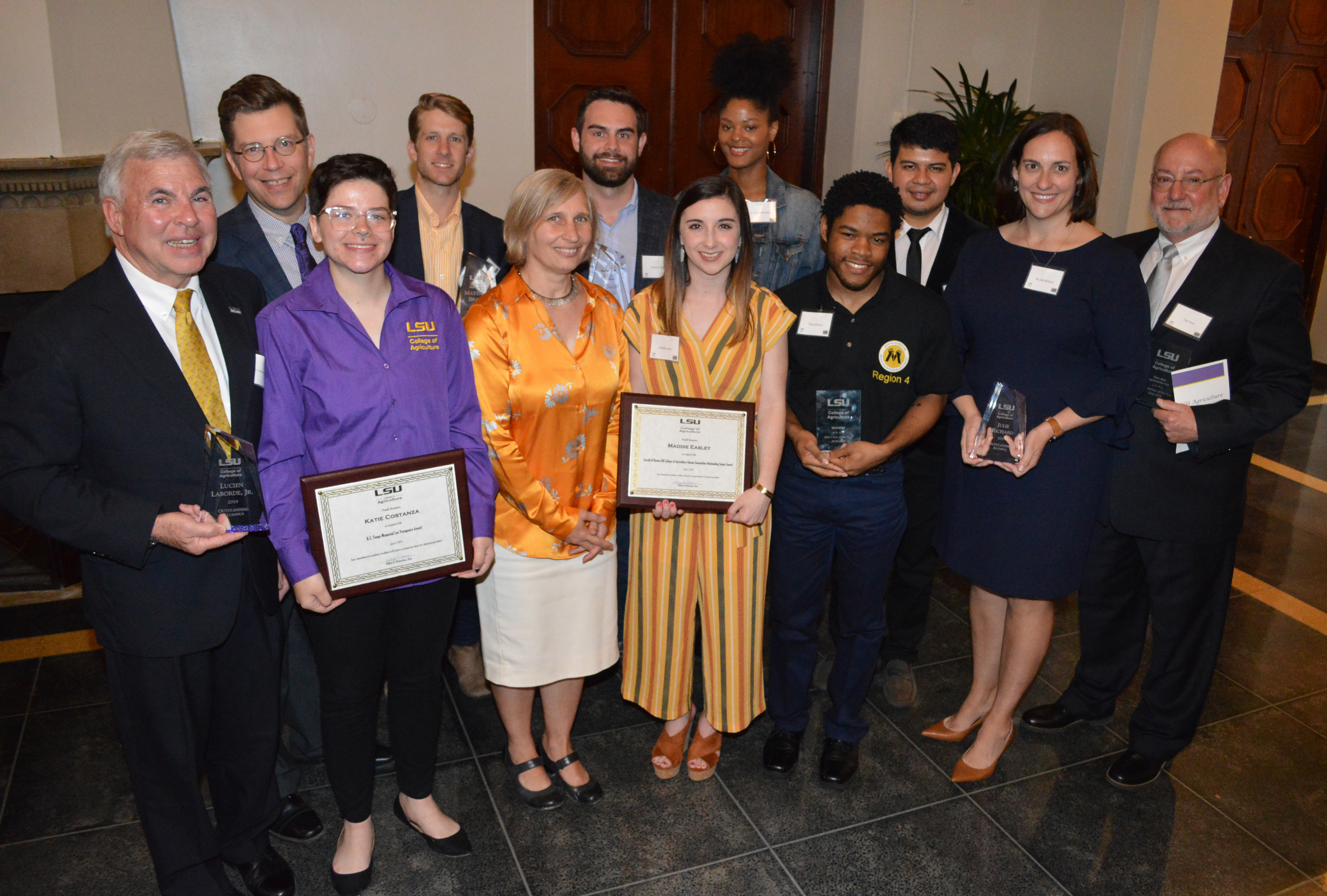 LSU College of Agriculture honors alumni, faculty, students at awards ceremony